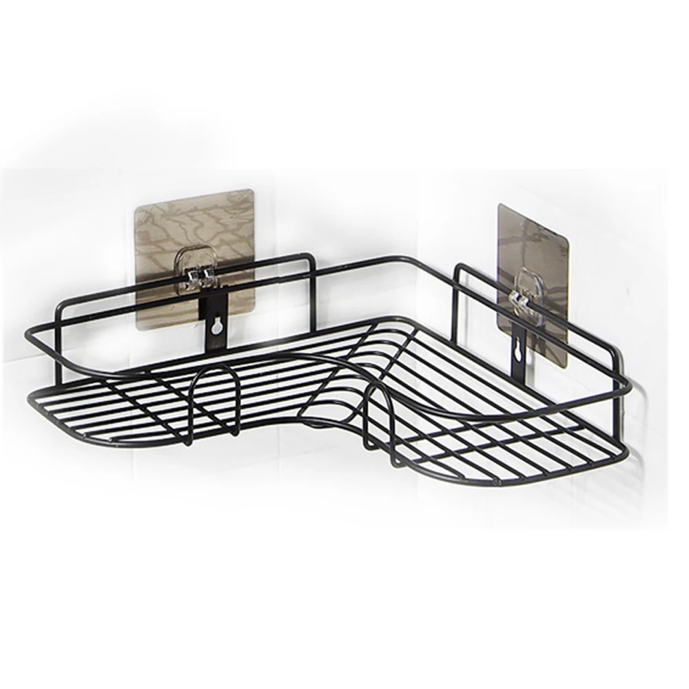 No punching corner triangle rack bathroom tieyi storage rack kitchen triangle rack bathroom Angle rack
No punching corner triangle rack bathroom tieyi storage rack kitchen triangle rack bathroom Angle rack
