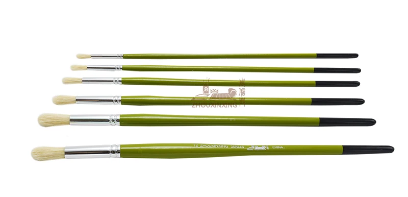 ZHOUXINXING 12Pcs Artist Round head pig Bristles Wooden Handle Watercolor Acrylic Oil Paint Brush Set Painting Art Supplies
ZHOUXINXING 12Pcs Artist Round head pig Bristles Wooden Handle Watercolor Acrylic Oil Paint Brush Set Painting Art Supplies