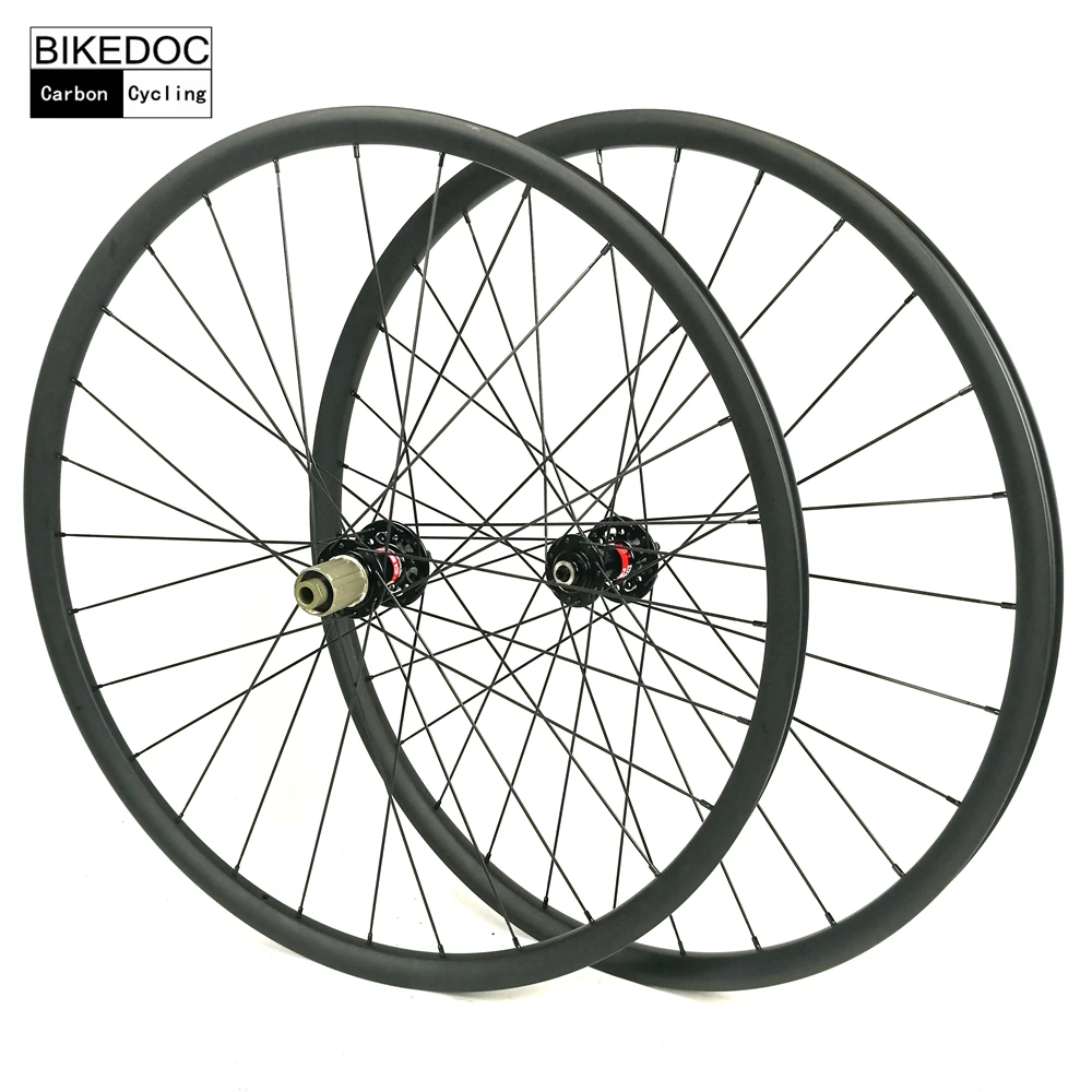 BIKEDOC 33mm*30mm Carbon Wheels 27.5er and 29er MTB Wheelset Eccentric Carbon MTB Wheels
BIKEDOC 33mm*30mm Carbon Wheels 27.5er and 29er MTB Wheelset Eccentric Carbon MTB Wheels
