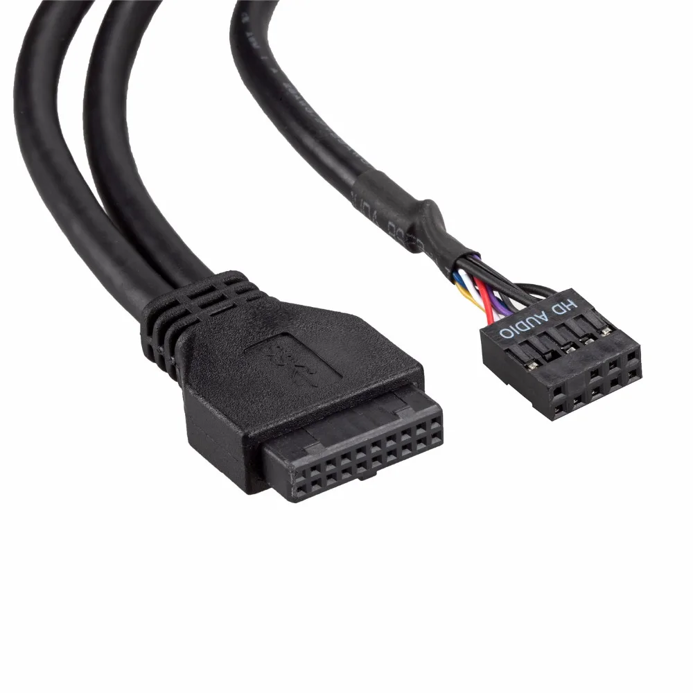 USB 3.0 2-Порты и разъёмы 3.5 дюймов из металла спереди Панель usb-концентратор с 1 HD