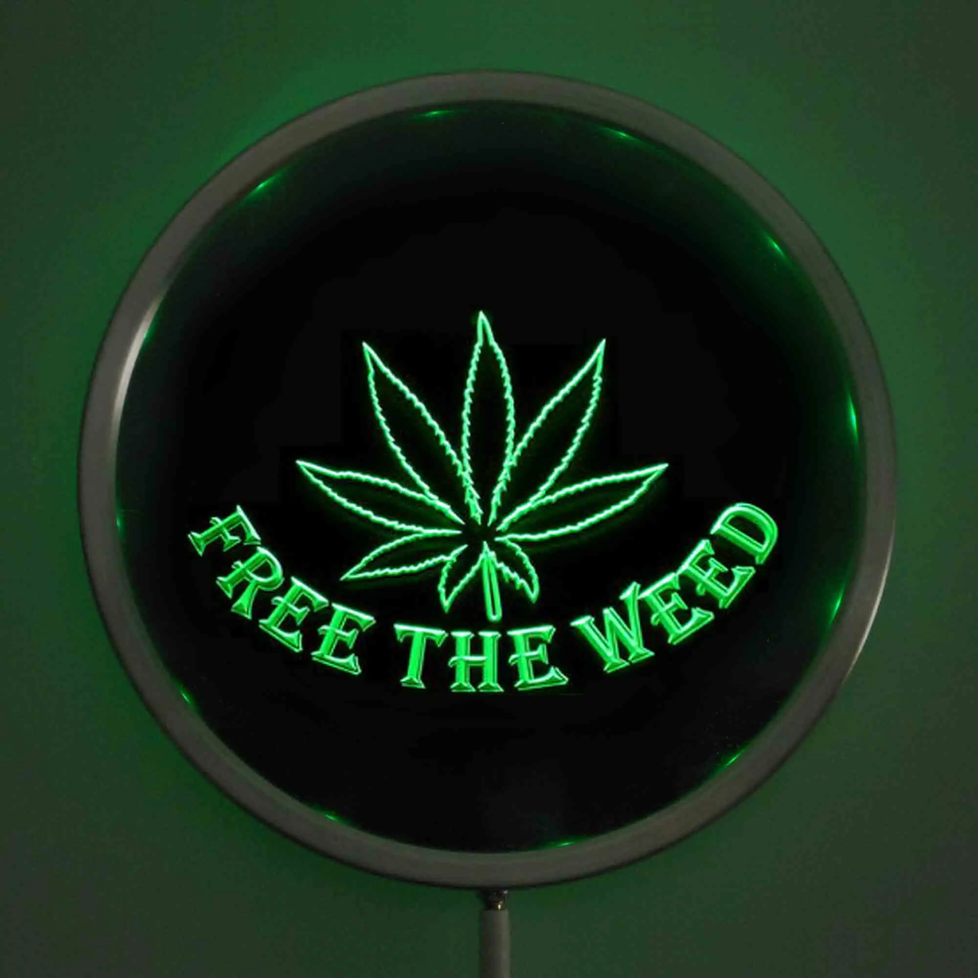 rs-0404 Free the Weed High Life LED Neon Round Signs 25cm/ 10 Inch - Bar Sign with RGB Multi-Color Remote Wireless Control
rs-0404 Free the Weed High Life LED Neon Round Signs 25cm/ 10 Inch - Bar Sign with RGB Multi-Color Remote Wireless Control