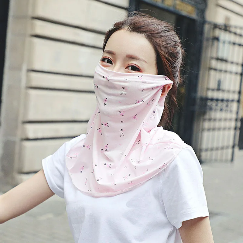 Солнцезащитная маска для девочек весенне-летняя уличная Женская дышащая тонкая