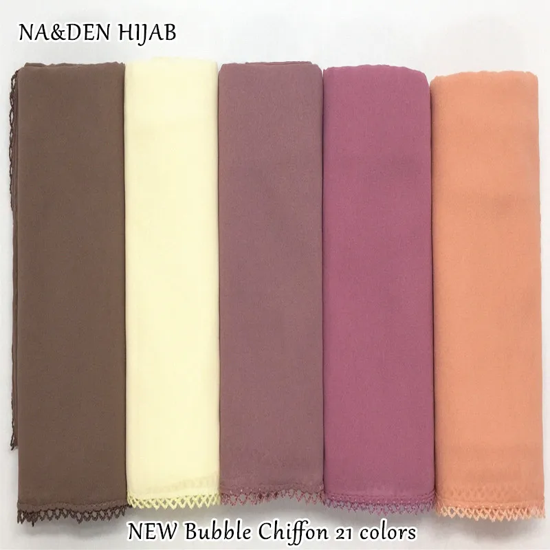 NEW plain bubble chiffon hijab embroidery borders solid color scarf scarves fashion Muslim headband popular hijabs 10pcs/lot
NEW plain bubble chiffon hijab embroidery borders solid color scarf scarves fashion Muslim headband popular hijabs 10pcs/lot