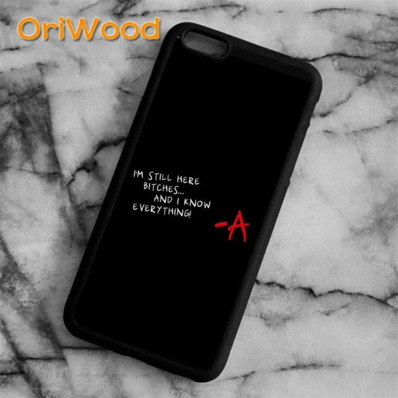 2018 Новый чехол OriWood Pretty Little Liars для iPhone 6 s 7 8 plus X XR XS 11 12 pro max Samsung Galaxy S6 S7 S8 S9 S10