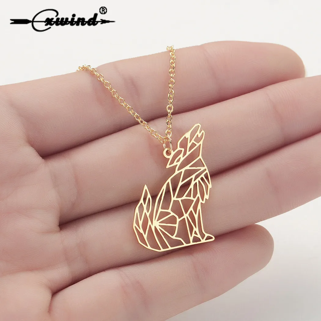 Cxwind Fashion Animal Necklace Wolf Necklace Pendant for Women Stainless Steel Jewelry Party Accessories collares de moda 2019
Cxwind Fashion Animal Necklace Wolf Necklace Pendant for Women Stainless Steel Jewelry Party Accessories collares de moda 2019