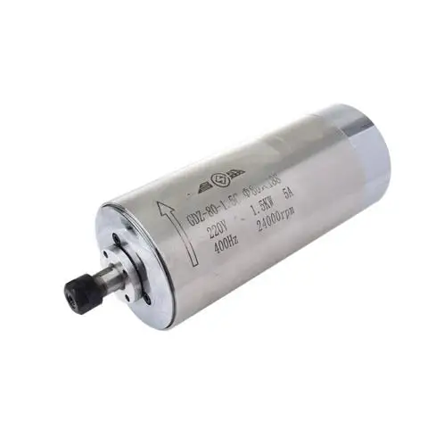 Water cooling CNC 1500W spindle motor for mini CNC Engraving and Milling cnc machine
Water cooling CNC 1500W spindle motor for mini CNC Engraving and Milling cnc machine