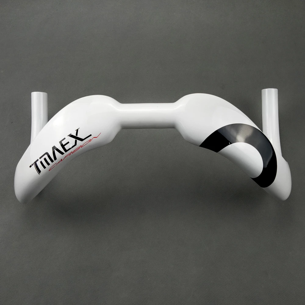 TMAEX White Carbon Cycling Track Sprinter Bar 370/385mm Black CarbonHandlebar 31.8mm Glossy Competition Racing Hectic Bars parts
TMAEX White Carbon Cycling Track Sprinter Bar 370/385mm Black CarbonHandlebar 31.8mm Glossy Competition Racing Hectic Bars parts