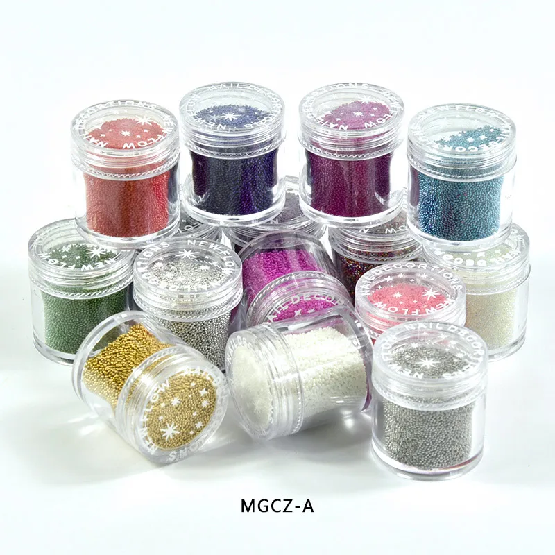 Microbeads for nails, tiny nail beads, caviar bead 3D Nail Art Decoration Mini Glass Beads, Tiny Caviar Nail Beads, 0.6~0.8mm
Microbeads for nails, tiny nail beads, caviar bead 3D Nail Art Decoration Mini Glass Beads, Tiny Caviar Nail Beads, 0.6~0.8mm