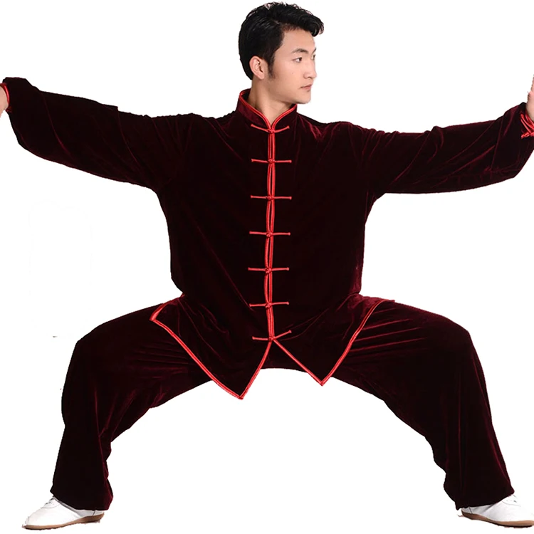 High Quality Tai Chi Clothing Gold Velvet Kung Fu Training Uniforms Winter and Autumn Thicken Performance Suits Free Shipping
High Quality Tai Chi Clothing Gold Velvet Kung Fu Training Uniforms Winter and Autumn Thicken Performance Suits Free Shipping