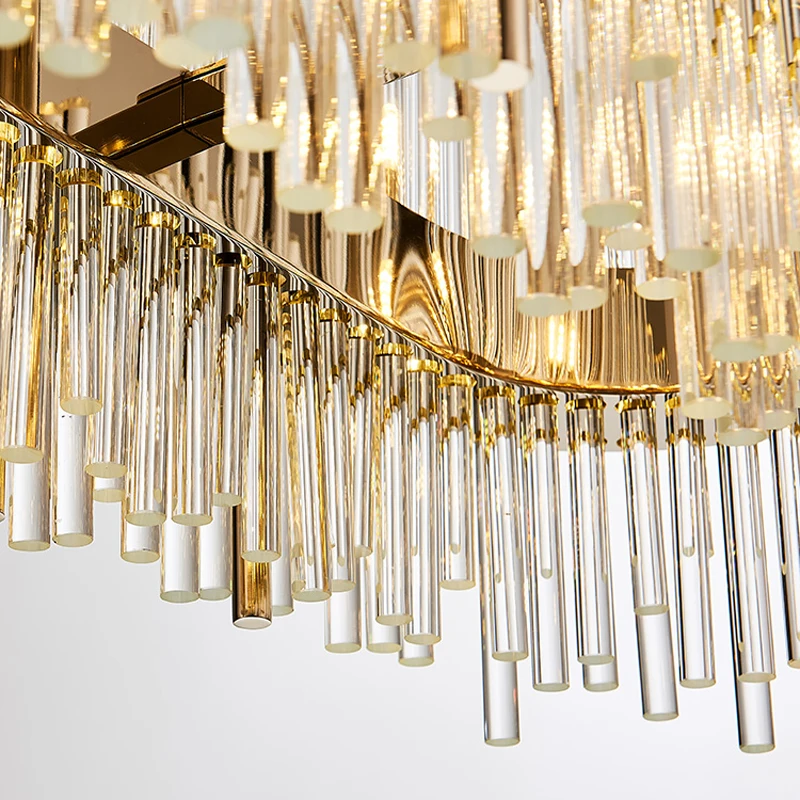 gold crystal chandeliers light dinning room led crystal and pendants G9 110V 220V Rectangular chandelier
gold crystal chandeliers light dinning room led crystal and pendants G9 110V 220V Rectangular chandelier