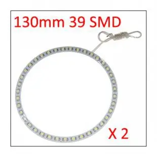 2PCS x White blue yellow green red 130mm 3528 39 SMD Car Led Angel Eyes Halo Ring Light Car Light
2PCS x White blue yellow green red 130mm 3528 39 SMD Car Led Angel Eyes Halo Ring Light Car Light
