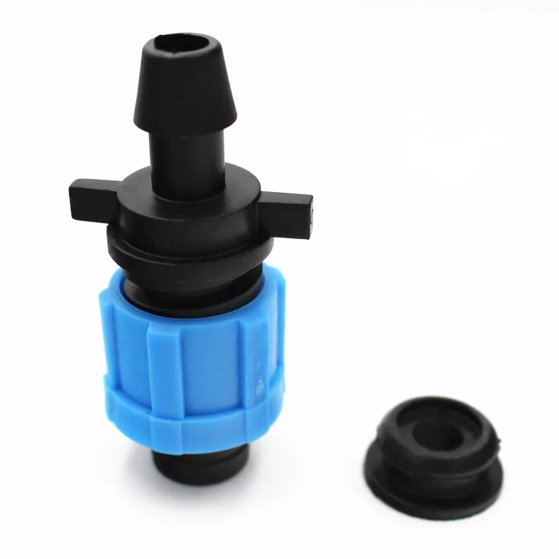 60pcs Dn17 Tap Offtake With H Grommet Lock Nut Fittings For Driptape Greenhouse Irrigation Accessory Micro Drip Irrigation Y102
60pcs Dn17 Tap Offtake With H Grommet Lock Nut Fittings For Driptape Greenhouse Irrigation Accessory Micro Drip Irrigation Y102