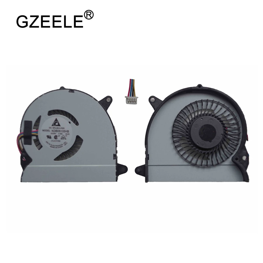 GZEELE new Laptop cpu cooling fan for ASUS X32U X32 X32KE45U U82U X32VM X32VJ Notebook Computer Processor Cooler 4 Lines
GZEELE new Laptop cpu cooling fan for ASUS X32U X32 X32KE45U U82U X32VM X32VJ Notebook Computer Processor Cooler 4 Lines