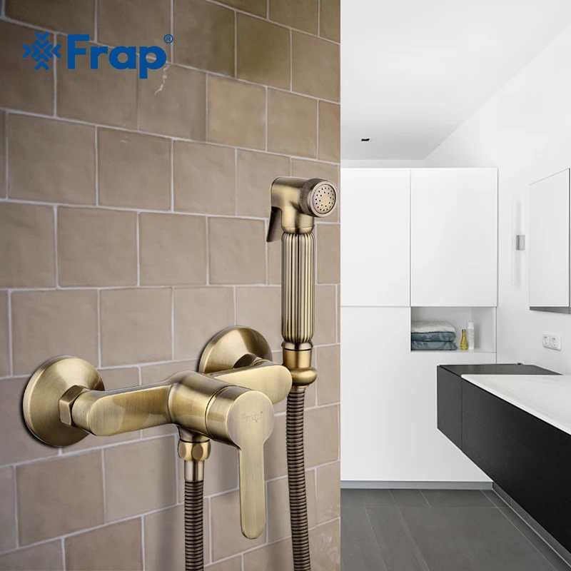 Frap New Antique Toilet Cleaner Set Bronze Clean Hand Shower Spray Bidet Sprayer Gun Toilet Faucets Shower Bidets Enema F2041-4
Frap New Antique Toilet Cleaner Set Bronze Clean Hand Shower Spray Bidet Sprayer Gun Toilet Faucets Shower Bidets Enema F2041-4