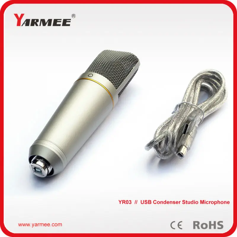 Конденсаторный Студийный микрофон YARMEE YR03 с амортизирующим креплением, usb-кабель хорошего качества
Конденсаторный Студийный микрофон YARMEE YR03 с амортизирующим креплением, usb-кабель хорошего качества