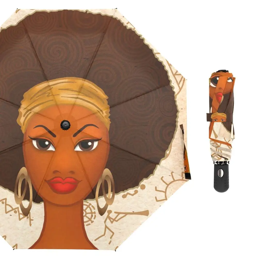 African Women Automatic Folding Umbrella Rain Female Strong 8K Windproof Umbrellas Custom Auto Open and Close Umbrella
African Women Automatic Folding Umbrella Rain Female Strong 8K Windproof Umbrellas Custom Auto Open and Close Umbrella