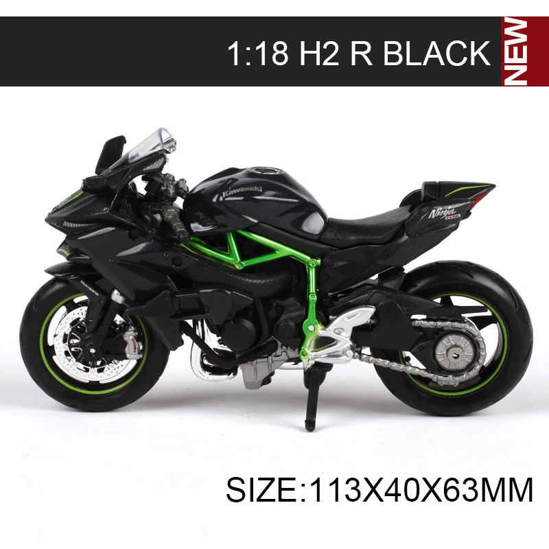 Модели мотоциклов Maisto 1:18 H2R ZX14R Ninja ZX10R ZX12R ZX9R Vulcam KLX250 KX250, миниатюрная гоночная игрушка для коллекции подарков
Модели мотоциклов Maisto 1:18 H2R ZX14R Ninja ZX10R ZX12R ZX9R Vulcam KLX250 KX250, миниатюрная гоночная игрушка для коллекции подарков