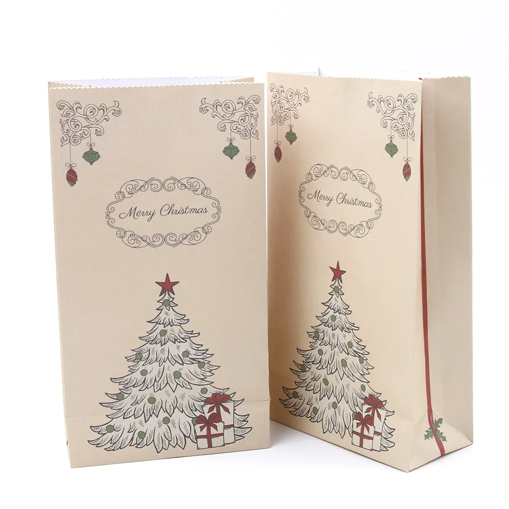 Eco Friendly Craft Paper Bag Merry Christmas Gift Bags Lovely Cookies Present Gift Luxury Wedding Candy Bag
Eco Friendly Craft Paper Bag Merry Christmas Gift Bags Lovely Cookies Present Gift Luxury Wedding Candy Bag