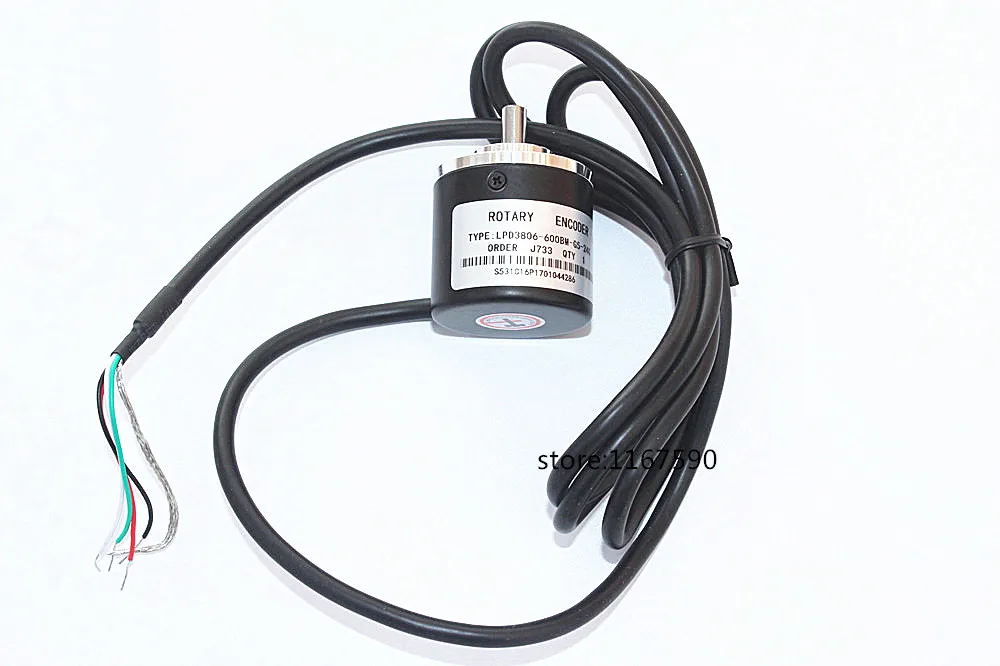 Бесплатная доставка! Новый 5-24V HW-600 роторный кодировщик AB 2 фазы инкрементный вал энкодера
Бесплатная доставка! Новый 5-24V HW-600 роторный кодировщик AB 2 фазы инкрементный вал энкодера