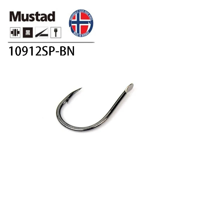 

5 упаковок/лот mustad рыболовные крючки 10912SP-BN колючий крючок из высокоуглеродистой стали рыболовные крючки Anzuelos Pesca рыболовные аксессуары Мяг...