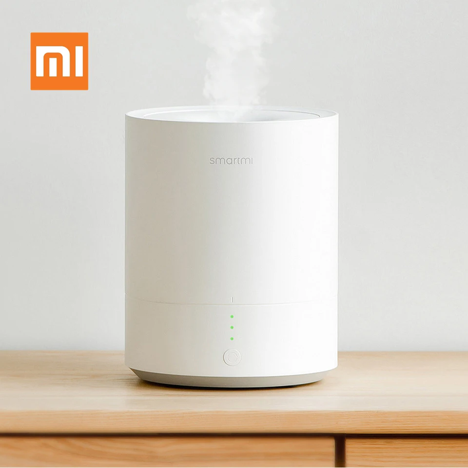 Оригинальный увлажнитель воздуха Xiaomi Smartmi, Настольный увлажнитель, л, ультразвуковой волновой очиститель воздуха, для офиса и дома
Оригинальный увлажнитель воздуха Xiaomi Smartmi, Настольный увлажнитель, л, ультразвуковой волновой очиститель воздуха, для офиса и дома