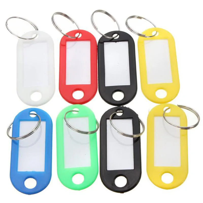 50 Pcs Mix Color Plastic Keys chain Key Tags ID Label Name Tags With Split Ring For Baggage Key Chain chain Key Rings parts
50 Pcs Mix Color Plastic Keys chain Key Tags ID Label Name Tags With Split Ring For Baggage Key Chain chain Key Rings parts
