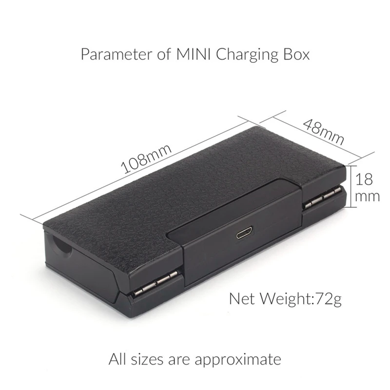 Portable 1200mah Power Bank Charger Box Suitable For Charging Case Storage With Led Indicator Light And Magnetic Cover
Portable 1200mah Power Bank Charger Box Suitable For Charging Case Storage With Led Indicator Light And Magnetic Cover