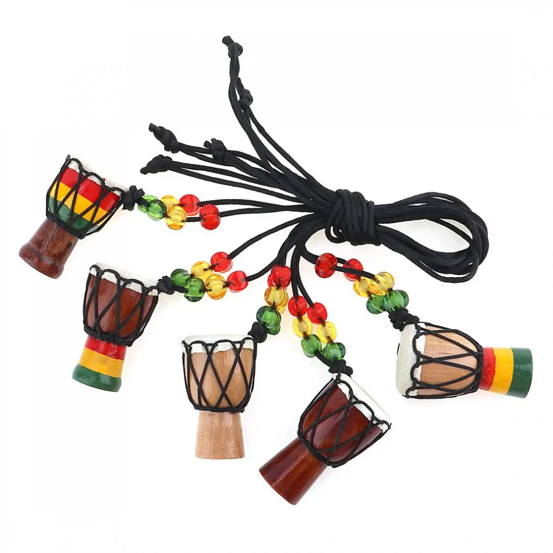 1pcs African Drum Pendant Mini Drummer Individuality Pendant Percussion Musical Instrument African Hand Drum Accessories Toy
1pcs African Drum Pendant Mini Drummer Individuality Pendant Percussion Musical Instrument African Hand Drum Accessories Toy