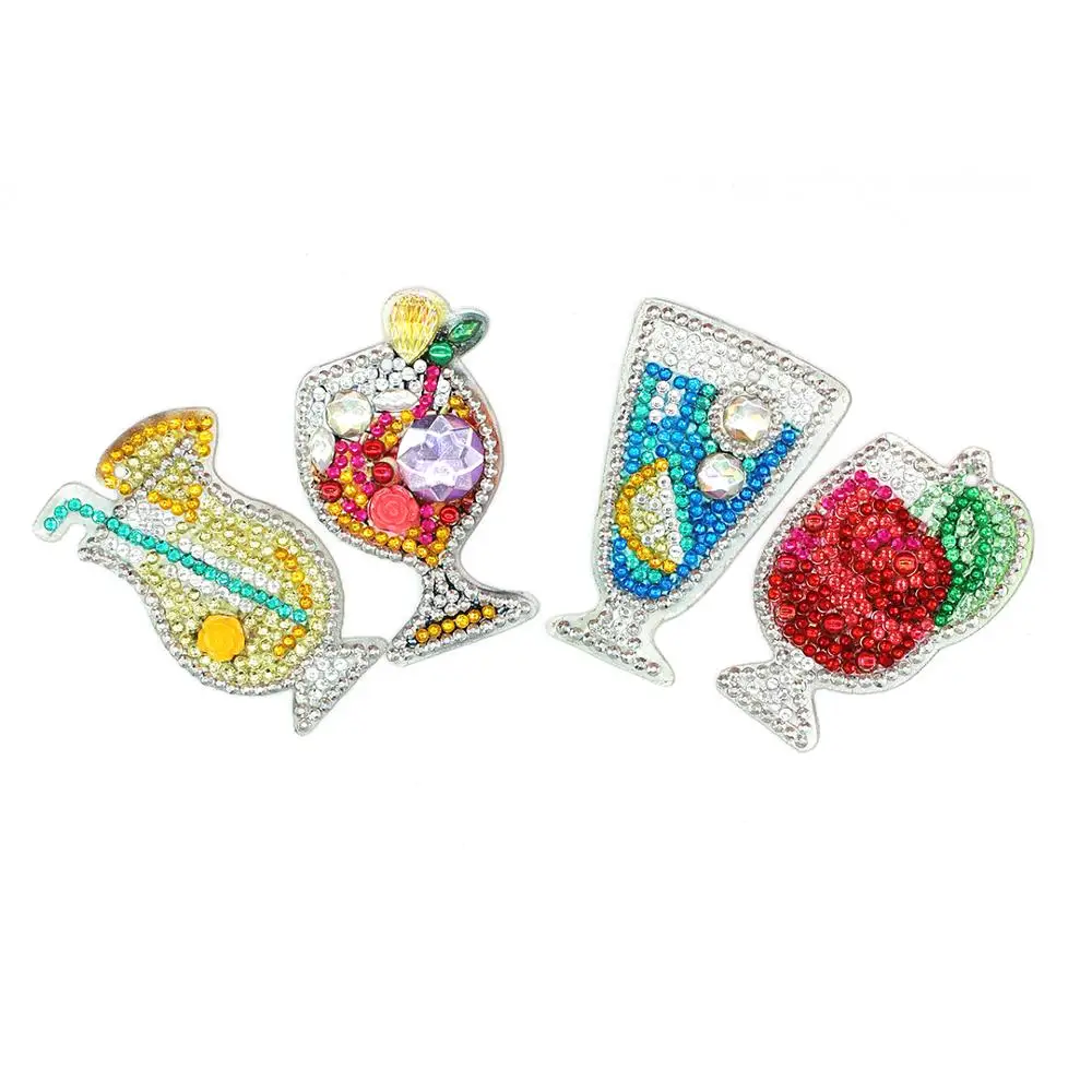 4pcs DIY Full Drill Special Diamond Painting Keychain Cartoon Women Bag Pendant Keychains Jewelry Key Ring Gifts YSK31
4pcs DIY Full Drill Special Diamond Painting Keychain Cartoon Women Bag Pendant Keychains Jewelry Key Ring Gifts YSK31