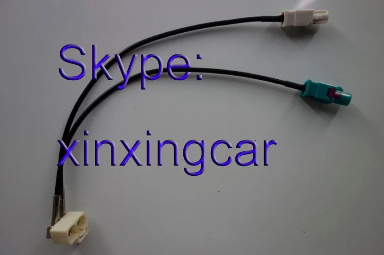 FREE SHIPPING VW Radio RCD RNS 510 FAKRA Antenna Diversity RNS510(MFD3) RCD510 310 Radio Antenna Adapter 2 to 2 Conversion Cable
FREE SHIPPING VW Radio RCD RNS 510 FAKRA Antenna Diversity RNS510(MFD3) RCD510 310 Radio Antenna Adapter 2 to 2 Conversion Cable