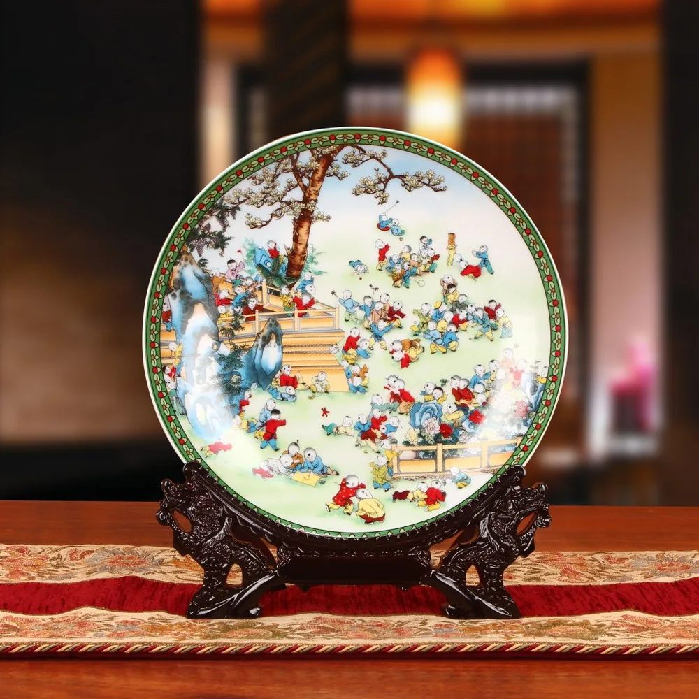 Factory made Jingdezhen ceramics glaze beizitou hanging plate classical Chinese handicrafts wholesale
Factory made Jingdezhen ceramics glaze beizitou hanging plate classical Chinese handicrafts wholesale