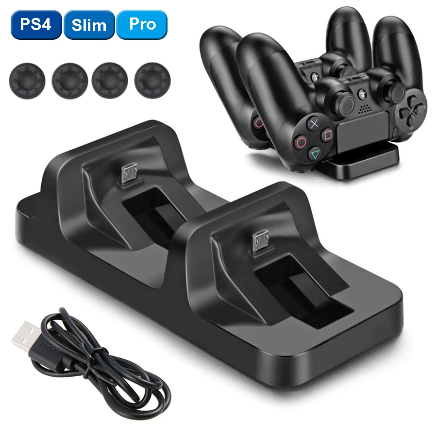 PS4 / Slim Pro 2 контроллера зарядное устройство Быстрая Зарядка Док станция Подставка