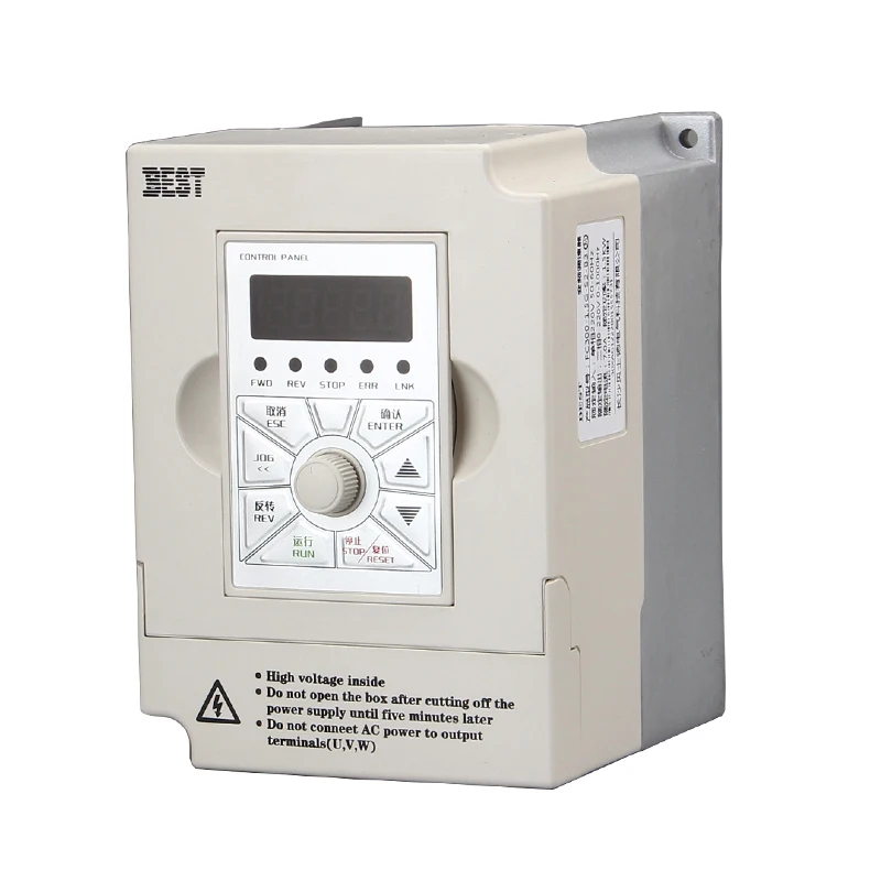 1.5кВт 2HP 1000 Гц лучший VFD преобразователь частоты 1 фаза 220 В вход 3 фазы 0 выход 7А