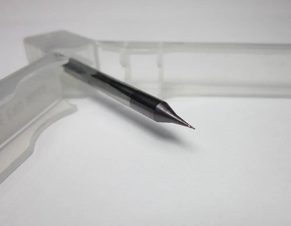 0.3MM HRC55 micro end mills Tungsten Carbide Flat End Mill 2 flutes 55HRC CNC machine Milling Cutters CAE2-0.3X4 L50mm
0.3MM HRC55 micro end mills Tungsten Carbide Flat End Mill 2 flutes 55HRC CNC machine Milling Cutters CAE2-0.3X4 L50mm