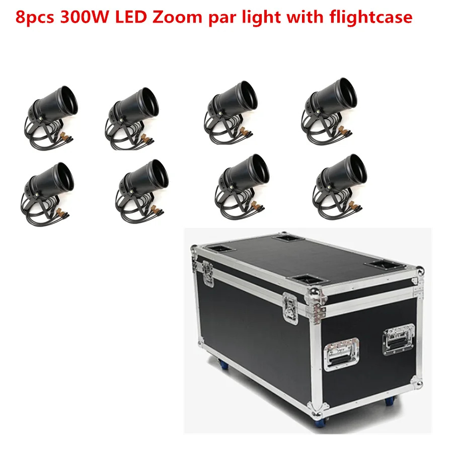 8 шт. LED ZOOM 5-50 градусов 300 Вт COB LED Par Light с flightcase RGBW 4в1 сценическое освещение Теплый Белый LED Par 64 dj dmx
8 шт. LED ZOOM 5-50 градусов 300 Вт COB LED Par Light с flightcase RGBW 4в1 сценическое освещение Теплый Белый LED Par 64 dj dmx