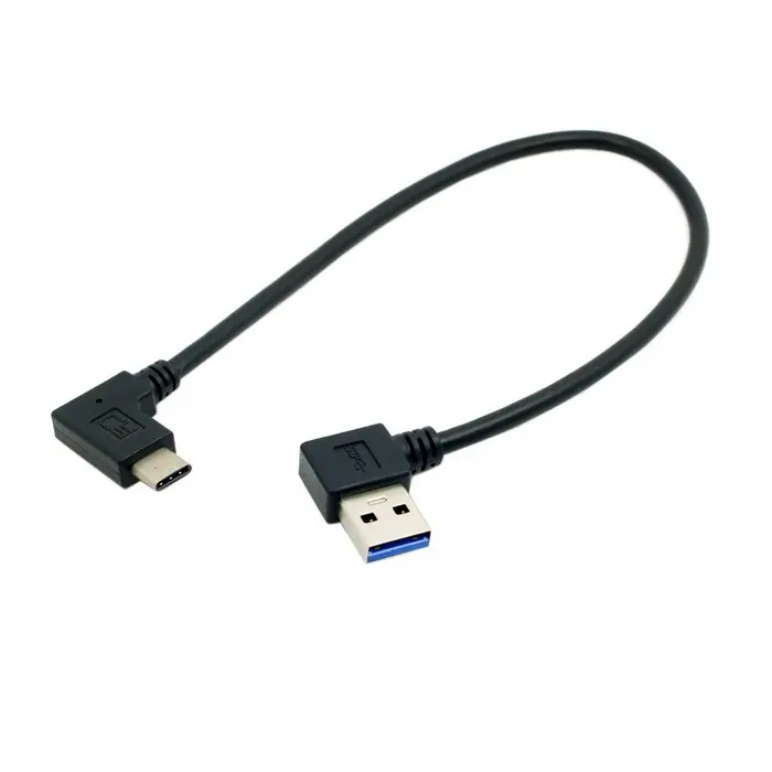 Chenyang Reversible USB 3.1 USB-C Angled to 90 Degree Left Angled A Male Data Cable for Tablet & Mobile Phone
Chenyang Reversible USB 3.1 USB-C Angled to 90 Degree Left Angled A Male Data Cable for Tablet & Mobile Phone