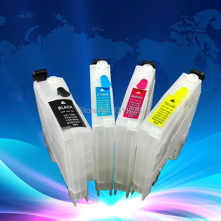 INK WAY Short refillable ink tank for LC123 LC127 LC125 with NEW ARC used for DCP-J4110DW MFC-J4410DW MFC-J4510DW MFC-J4610DW
INK WAY Short refillable ink tank for LC123 LC127 LC125 with NEW ARC used for DCP-J4110DW MFC-J4410DW MFC-J4510DW MFC-J4610DW