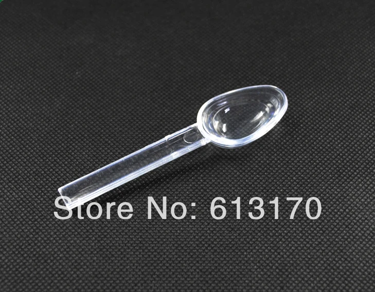 1.5ml transparent plastic Clear spoon diy beauty mask spoon subpackage tool free shipping
1.5ml transparent plastic Clear spoon diy beauty mask spoon subpackage tool free shipping