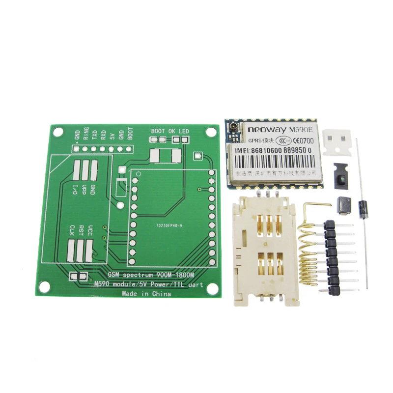 5set M590E GSM GPRS module Diy kits M590 GSM GPRS 900m-1800m sms CPU MCU test Second-hand
5set M590E GSM GPRS module Diy kits M590 GSM GPRS 900m-1800m sms CPU MCU test Second-hand