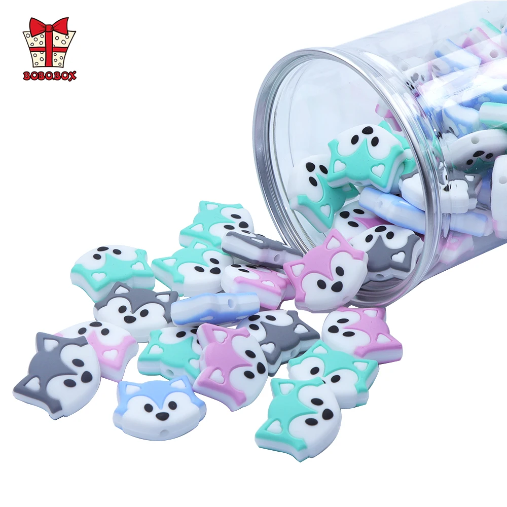 BOBO.BOX 10pc/lot Food Grade Cartoon Silicone Beads Mini Fox Penguin Swan Baby Teether Pacifier Clip Beads DIY Baby Teething Toy
BOBO.BOX 10pc/lot Food Grade Cartoon Silicone Beads Mini Fox Penguin Swan Baby Teether Pacifier Clip Beads DIY Baby Teething Toy