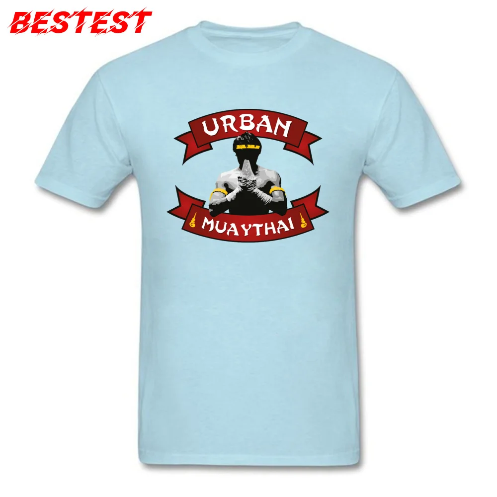 Мужская футболка на заказ Urban Muay тайская популярные мужские футболки с вырезом