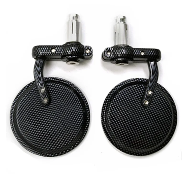Universal Motorcycle 3" Round 7/8" 22mm Bar End Side Mirrors Cruiser Chopper Cafe Racer Old School Bobber Touring Dirt bike
Universal Motorcycle 3" Round 7/8" 22mm Bar End Side Mirrors Cruiser Chopper Cafe Racer Old School Bobber Touring Dirt bike