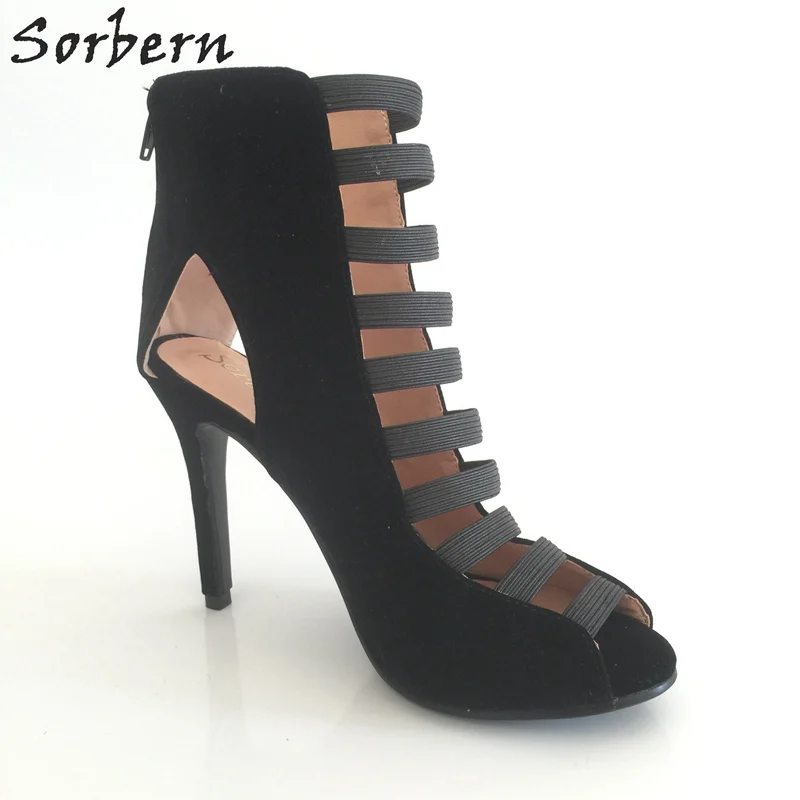 Sorbern Fashion Shoes Women Sandals Women 2017 Summer Extrem High Heels Elastic Front Runway Shoes Open Toe Sandals Back Zipper
Sorbern Fashion Shoes Women Sandals Women 2017 Summer Extrem High Heels Elastic Front Runway Shoes Open Toe Sandals Back Zipper
