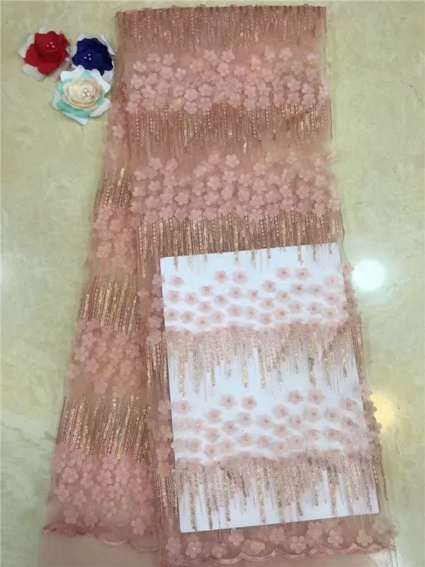 New French Nigerian sequins net 3d lace,African tulle mesh Sequence lace fabric high quality for wedding dress 5yards/lot Pink
New French Nigerian sequins net 3d lace,African tulle mesh Sequence lace fabric high quality for wedding dress 5yards/lot Pink