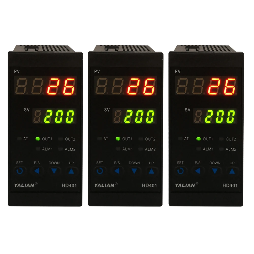 the most latest temperature controller Max test temperature 1372°C thermoregulator with dual display and alarm relay output
the most latest temperature controller Max test temperature 1372°C thermoregulator with dual display and alarm relay output