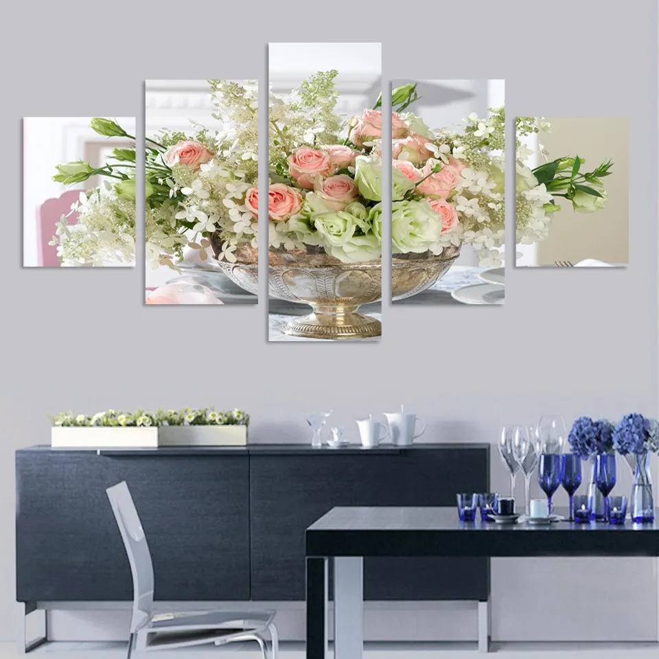 Flowers Home Decoration Rose Lily Wall Pictures for Living Room Modular Paintings Wall Art Decor Cuadros Poster
Flowers Home Decoration Rose Lily Wall Pictures for Living Room Modular Paintings Wall Art Decor Cuadros Poster