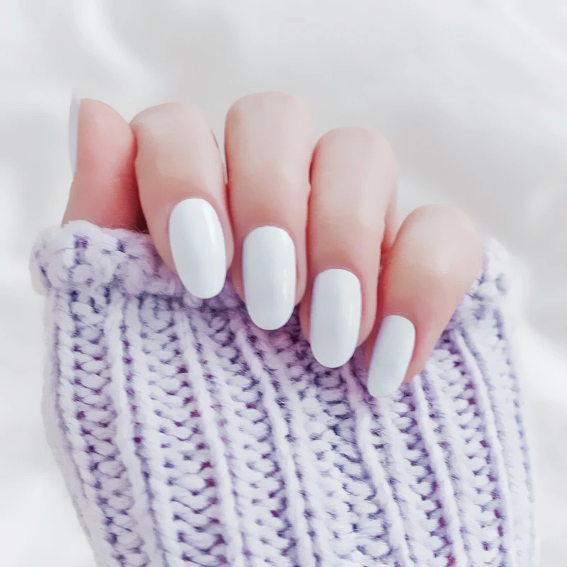 24pcs White Oval False Nails Short Rounded Clear Fake Nails For Finger Acrylic Pure Color Nail Tips For Nail Extension
24pcs White Oval False Nails Short Rounded Clear Fake Nails For Finger Acrylic Pure Color Nail Tips For Nail Extension