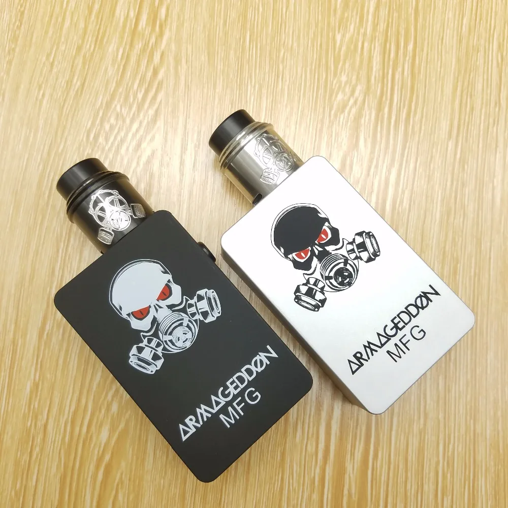 CYAN Vapor Mods Apocalypse Squonk Box Mod Vape Kit с GEN 2 RDA атомайзер BF Pin Armageddon Squonker Kit|Системы нагревания