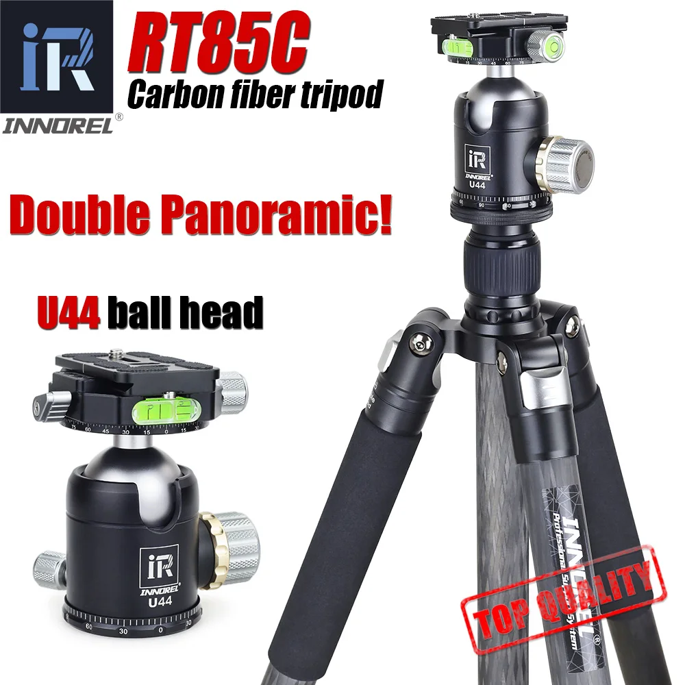 INNOREL RT85C 25KG bear carbon fiber tripod for digital DSLR camera heavy duty Monopod Professional double panoramic ball head
INNOREL RT85C 25KG bear carbon fiber tripod for digital DSLR camera heavy duty Monopod Professional double panoramic ball head