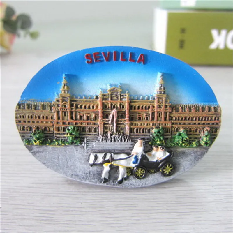 Spain Sevilla 3D Resin Fridge Magnet Famous Building Spanish Souvenir Crafts Gift
Spain Sevilla 3D Resin Fridge Magnet Famous Building Spanish Souvenir Crafts Gift